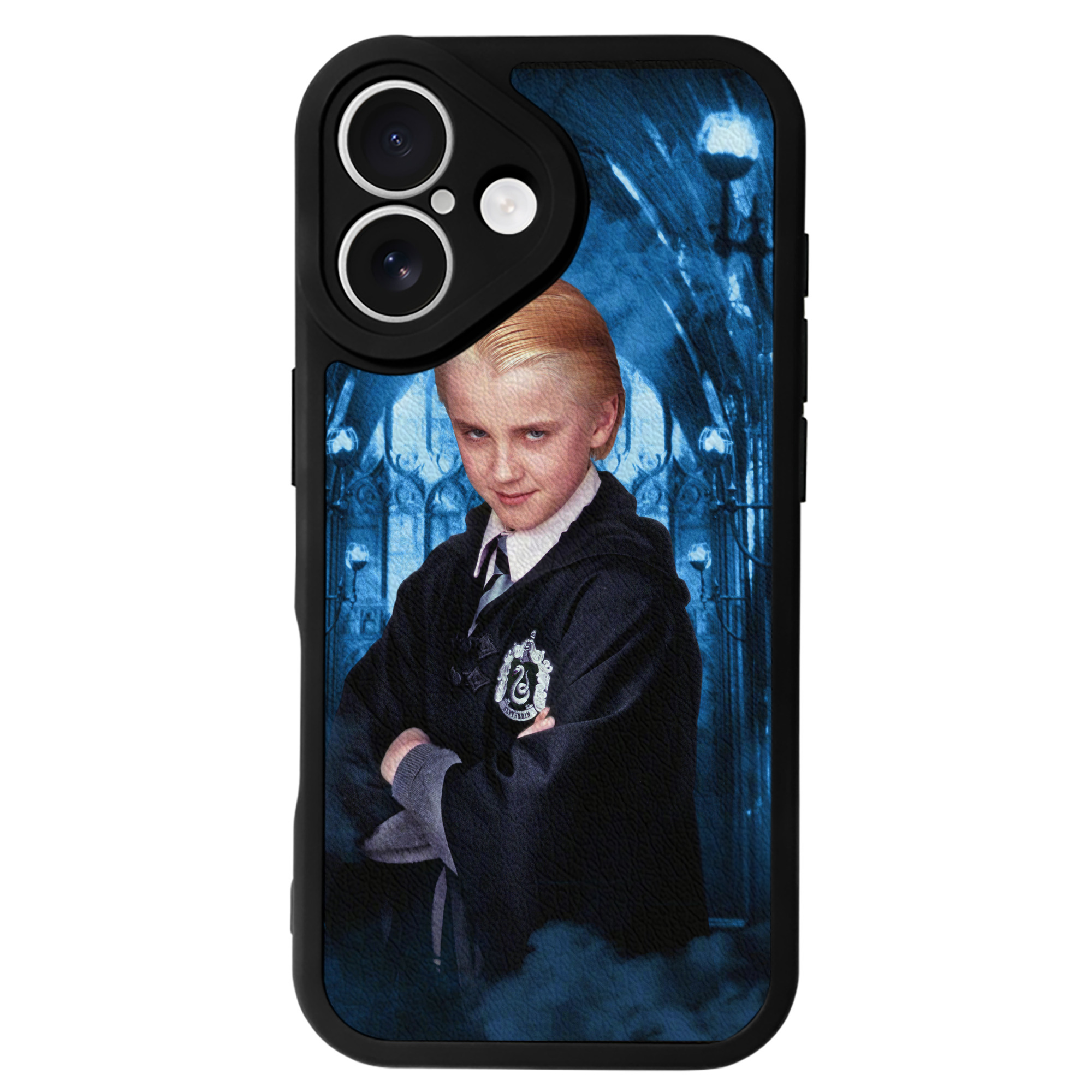 （画像用） Harry Potter ハリー・ポッターシリーズ 【iPhone 16シリーズ対応】シリコンスマホケース（レザー調） 材質：シリコン